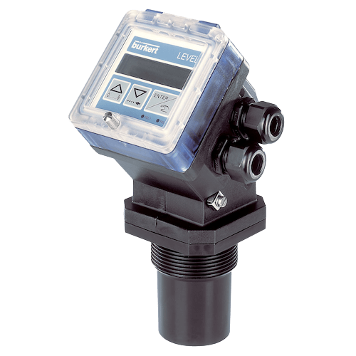 Burkert Ultrasonic Level Probe and Transmitter Remote Mounted, 8170–8175